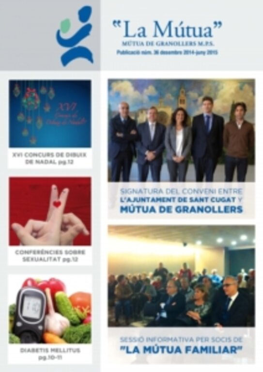 MÚTUA DE GRANOLLERS REVISTA JUNY 2015